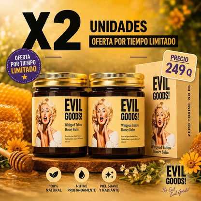Evil Goods ¡hidrata profundamente la piel seca desde la primera aplicación!