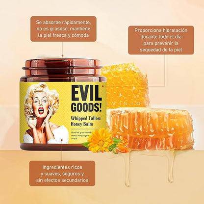 Evil Goods ¡hidrata profundamente la piel seca desde la primera aplicación!